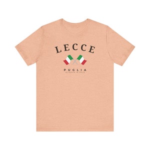 Lecce T-shirt, Lecce Italy, Lecce shirt, Italy flag t-shirt, Puglia gift, Lecce Unisex Comfortable T-Shirt, Puglia shirt image 4