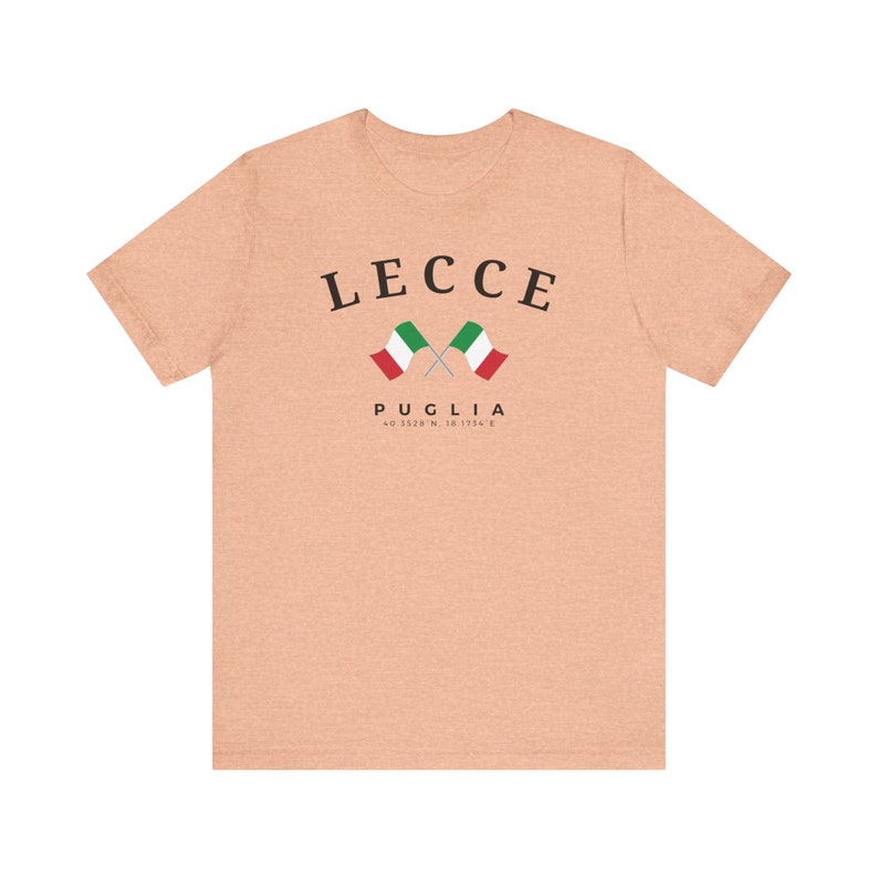 Lecce T-shirt, Lecce Italy, Lecce shirt, Italy flag t-shirt, Puglia gift, Lecce Unisex Comfortable T-Shirt, Puglia shirt image 4
