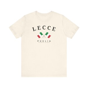 Lecce T-shirt, Lecce Italy, Lecce shirt, Italy flag t-shirt, Puglia gift, Lecce Unisex Comfortable T-Shirt, Puglia shirt image 3