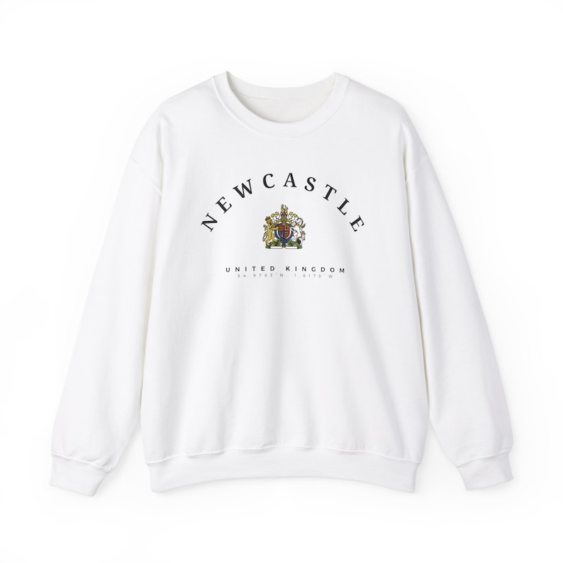 Newcastle Sweatshirt, Newcastle upon Tyne, United Kingdom shirt, Newcastle shirt, Newcastle England, England Shirt, Soft and Comfortable image 7