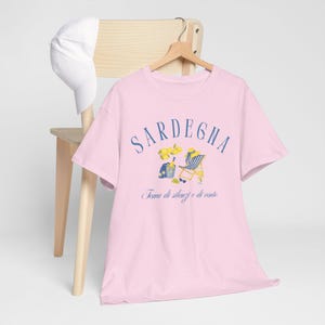 Sardegna T-Shirt, Sardinia Tee, Italy Gift, Island Life Shirt, Mediterranean Shirt, Travel Tee, Unisex T-Shirt, Italy shirt, Sardinia image 7