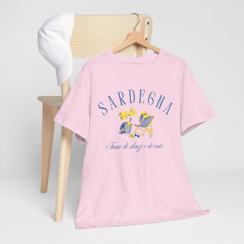 Sardegna T-Shirt, Sardinia Tee, Italy Gift, Island Life Shirt, Mediterranean Shirt, Travel Tee, Unisex T-Shirt, Italy shirt, Sardinia image 7