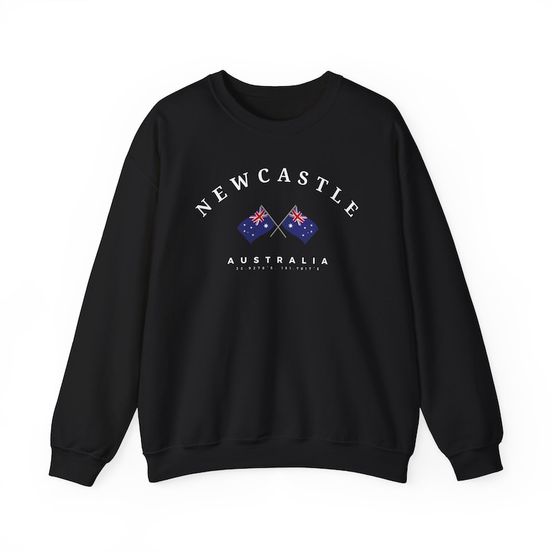 Newcastle Sweatshirt, Newcastle Australia, Newcastle shirt, Australia shirt, Australia flags, Newcastle Gift, New South Wales Australia image 8