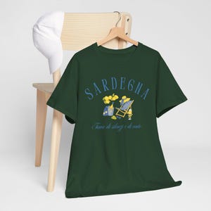 Sardegna T-Shirt, Sardinia Tee, Italy Gift, Island Life Shirt, Mediterranean Shirt, Travel Tee, Unisex T-Shirt, Italy shirt, Sardinia image 4