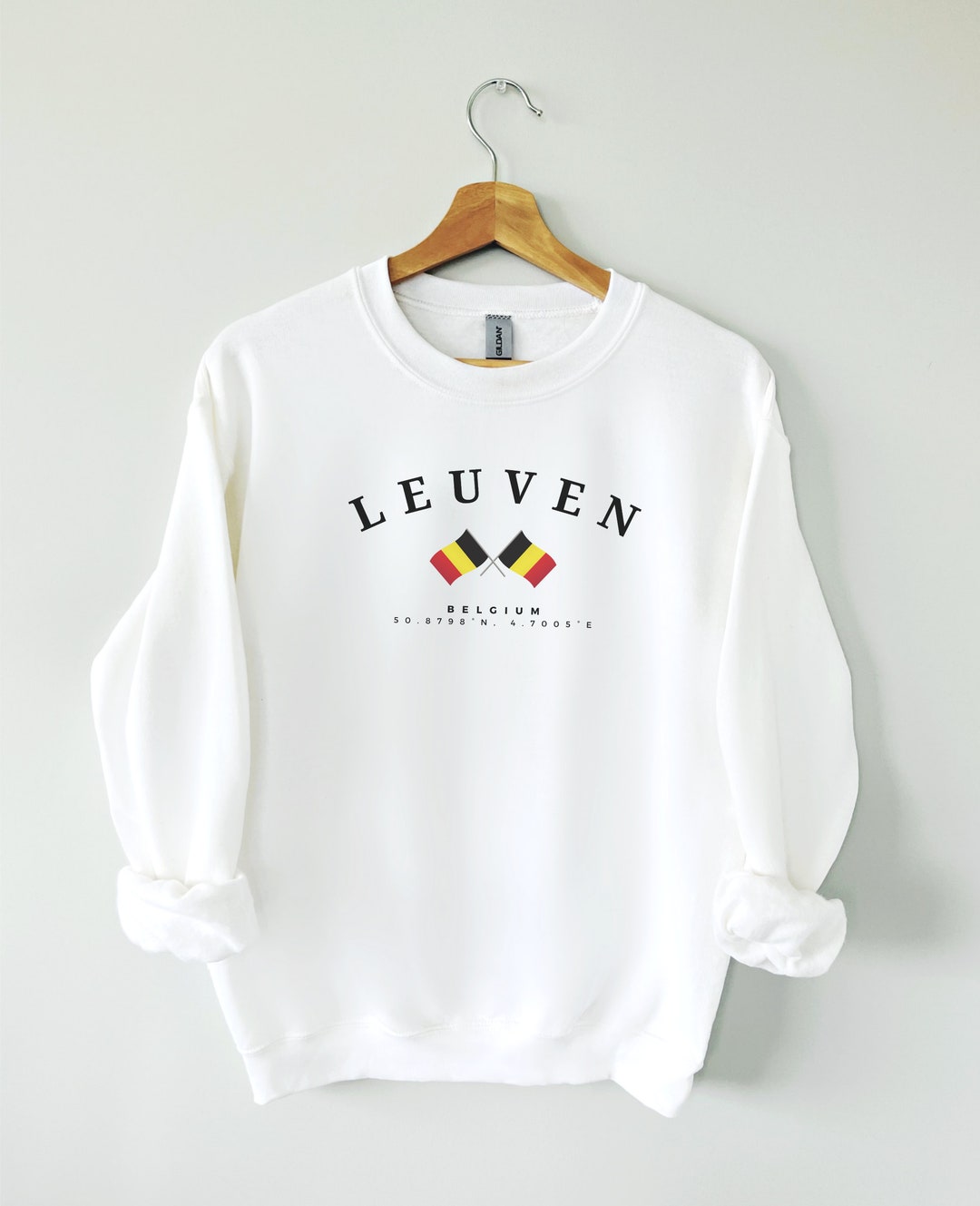 Leuven Sweatshirt, Belgium Unisex Sweater, Belgium Shirt, Europe