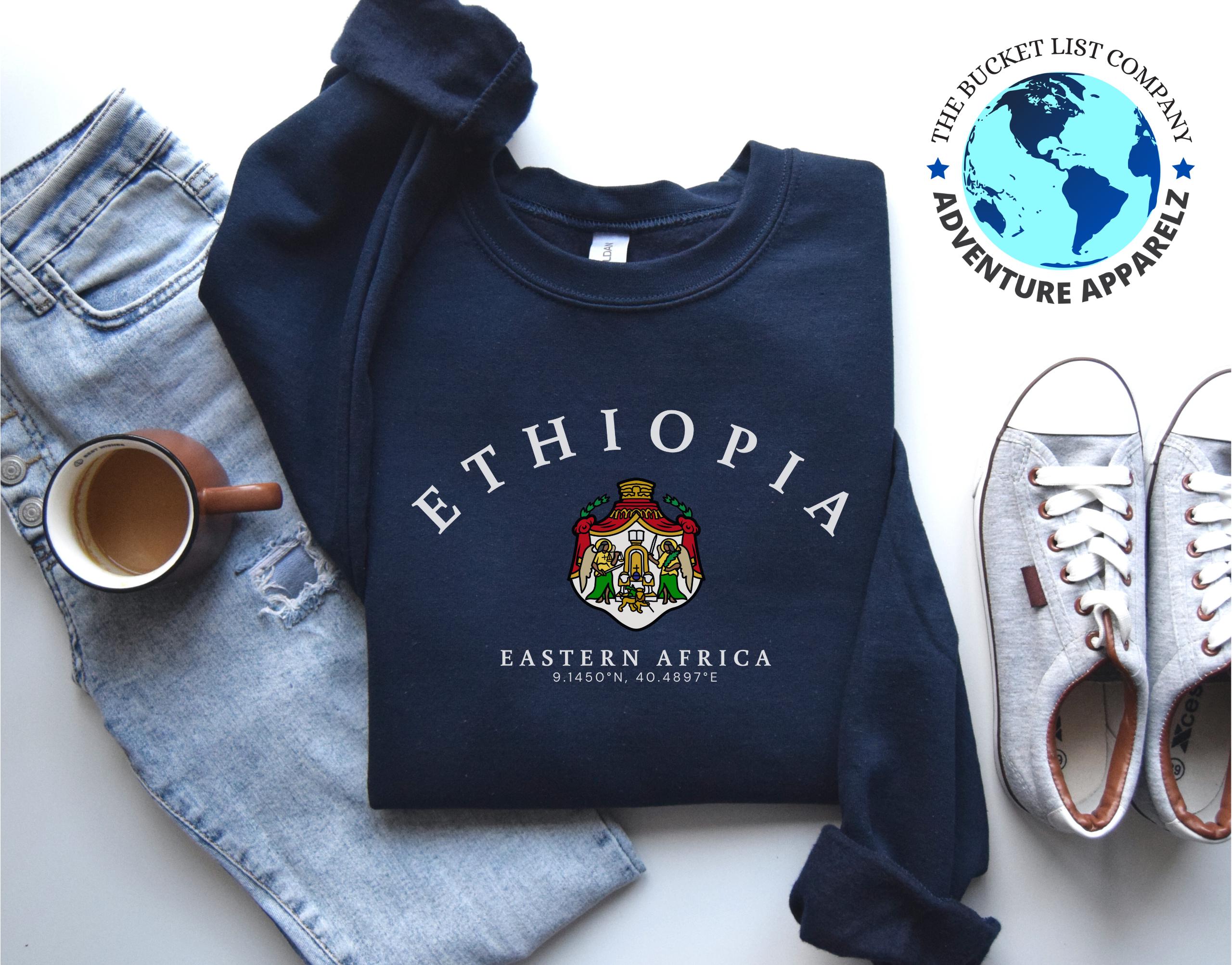 thumbnail interactive-video image 1 of Cypress Collectibles Ethiopia Flag Patch – Embroidered Iron-On Travel Souvenir, Single 1 of 5
