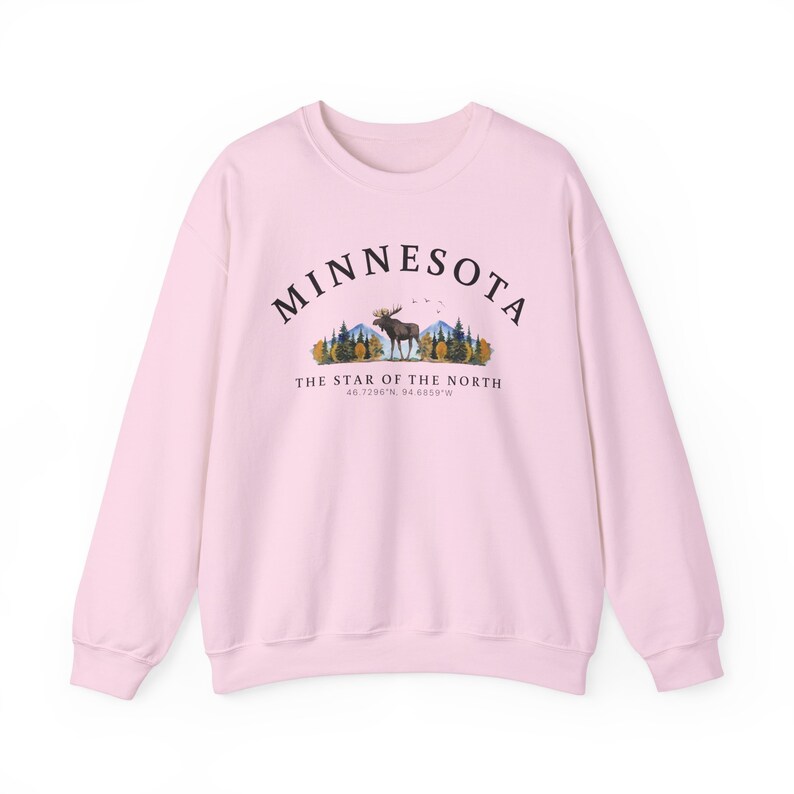 Minnesota Shirt, Minnesota Sweatshirt, Minnesota Wildnis, Minnesota Geschenk, Minnesota Weicher und bequemer Pullover Sweatshirt Bild 8