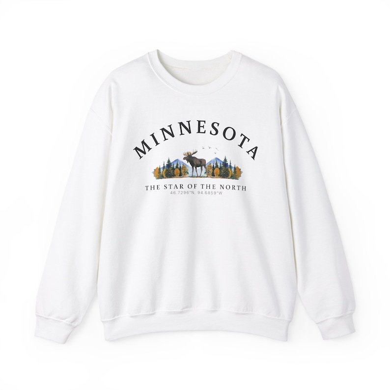 Minnesota Shirt, Minnesota Sweatshirt, Minnesota Wildnis, Minnesota Geschenk, Minnesota Weicher und bequemer Pullover Sweatshirt Bild 2