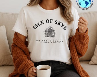Isle of Skye T-Shirt, Isle of Skye Shirt, Schottland Geschenk, Schottland T-Shirt, Vereinigtes Königreich T-Shirt, Isle of Skye Souvenir, Schottland Vereinigtes Königreich