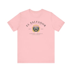 El Salvador T-shirt, El Salvador shirt, Central America shirt, El Salvador shirt, El Salvador flag t-shirt, Unisex Comfortable T-Shirt image 8