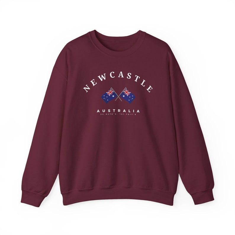 Newcastle Sweatshirt, Newcastle Australia, Newcastle shirt, Australia shirt, Australia flags, Newcastle Gift, New South Wales Australia image 7