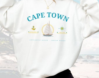 Cape Town South Africa Yachting Sweatshirt, Cape Town South Africa, Cape Town shirt, South Africa shirt, Cape Town sweater, Yacht Club