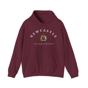 Newcastle Hoodie, Newcastle shirt, Newcastle Gift, United Kingdom, England shirt, Soft and Comfortable hoodie, Newcastle upon Tyne shirt image 3