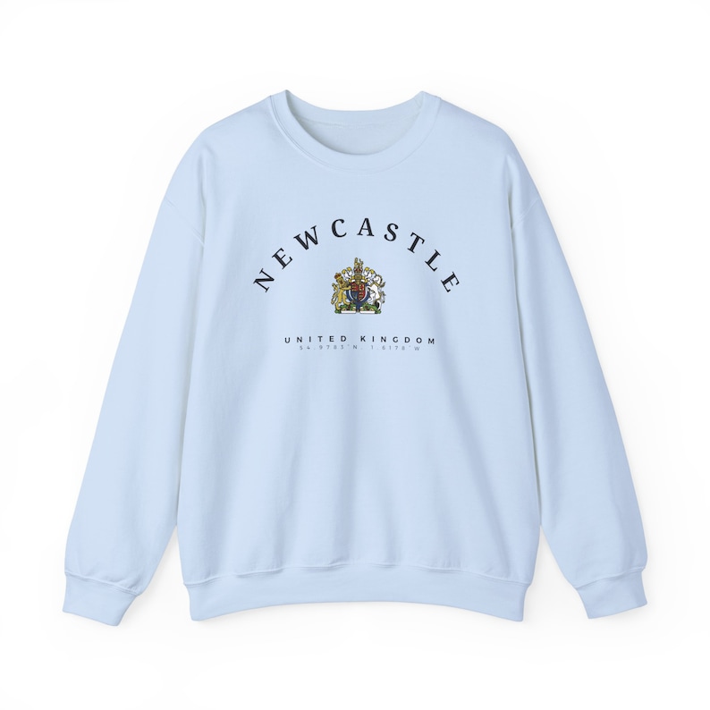 Newcastle Sweatshirt, Newcastle upon Tyne, United Kingdom shirt, Newcastle shirt, Newcastle England, England Shirt, Soft and Comfortable image 5