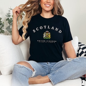 Scotland T-Shirt, Scotland Shirt, Vereinigtes Königreich Schottland, Scottish Shirt, Vereinigtes Königreich Hemd, Scotland Scotland, St Andrews