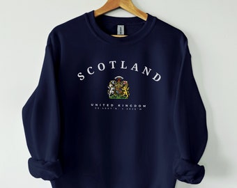 Scotland Sweatshirt, United Kingdom, Scotland Shirt, Scotland National Shirt, Great Britain, Scotland Sweater, Edinburgh shirt
