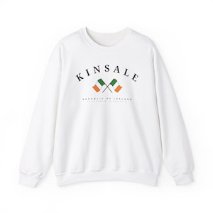 Kinsale Sweatshirt, Kinsale Ireland, Ireland shirt, County Cork, Ireland Flags, Ireland Gift, Kinsale Ireland Gift, Souvenier