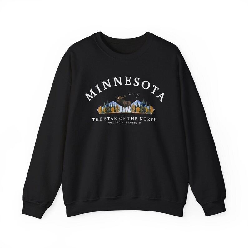 Minnesota Shirt, Minnesota Sweatshirt, Minnesota Wildnis, Minnesota Geschenk, Minnesota Weicher und bequemer Pullover Sweatshirt Bild 3