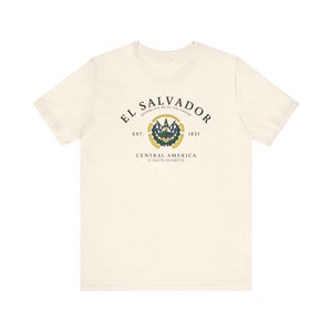 El Salvador T-shirt, El Salvador shirt, Central America shirt, El Salvador shirt, El Salvador flag t-shirt, Unisex Comfortable T-Shirt image 4