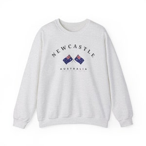 Newcastle Sweatshirt, Newcastle Australia, Newcastle shirt, Australia shirt, Australia flags, Newcastle Gift, New South Wales Australia image 3