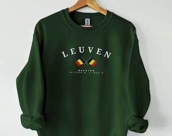 Leuven Sweatshirt, Belgium Unisex Sweater, Belgium Shirt, Europe