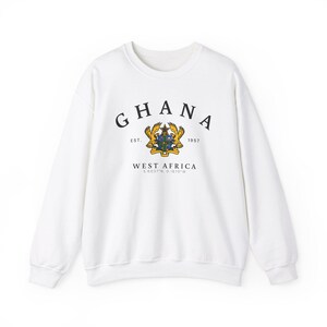 Sudadera de Ghana, camiseta de Ghana, sudadera de África, sudadera acogedora de Ghana, regalo de África, recuerdo de Ghana, regalo de Ghana, Ghana África imagen 2