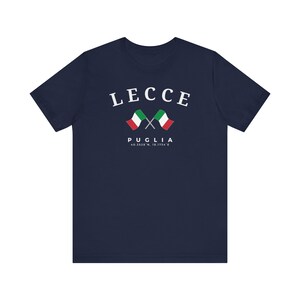 Lecce T-shirt, Lecce Italy, Lecce shirt, Italy flag t-shirt, Puglia gift, Lecce Unisex Comfortable T-Shirt, Puglia shirt image 7