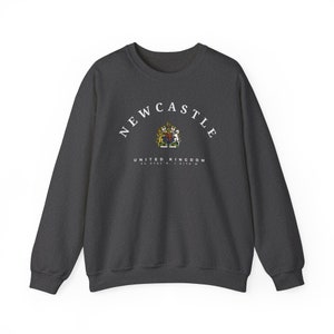 Newcastle Sweatshirt, Newcastle upon Tyne, United Kingdom shirt, Newcastle shirt, Newcastle England, England Shirt, Soft and Comfortable image 4