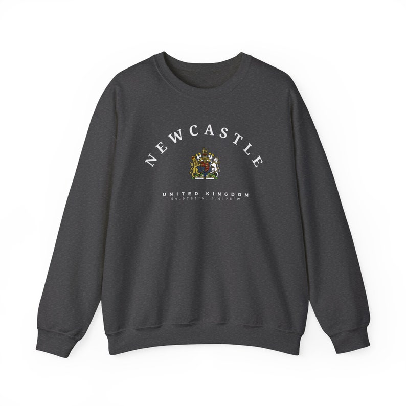 Newcastle Sweatshirt, Newcastle upon Tyne, United Kingdom shirt, Newcastle shirt, Newcastle England, England Shirt, Soft and Comfortable image 4