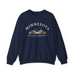 Minnesota Shirt, Minnesota Sweatshirt, Minnesota Wildnis, Minnesota Geschenk, Minnesota Weicher und bequemer Pullover Sweatshirt Bild 7