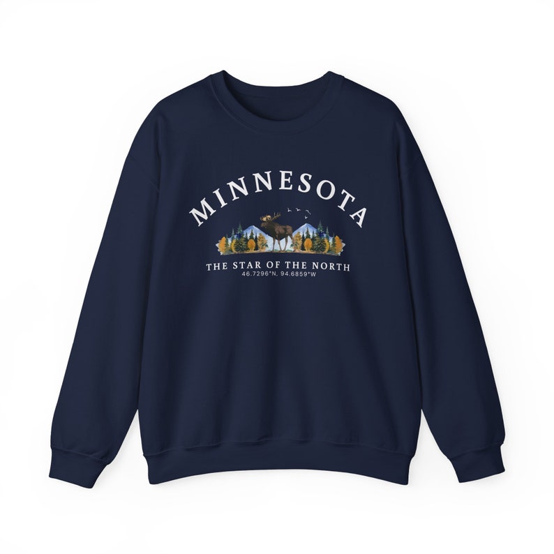 Minnesota Shirt, Minnesota Sweatshirt, Minnesota Wildnis, Minnesota Geschenk, Minnesota Weicher und bequemer Pullover Sweatshirt Bild 7