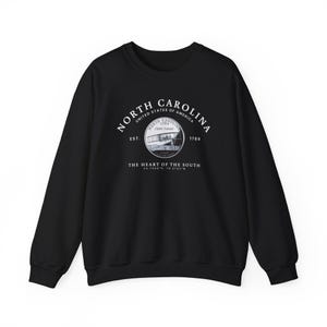 North Carolina Shirt, North Carolina Gift, North Carolina Sweatshirt, Soft and Comfortable Sweatshirt, North Carolina Quarter image 3