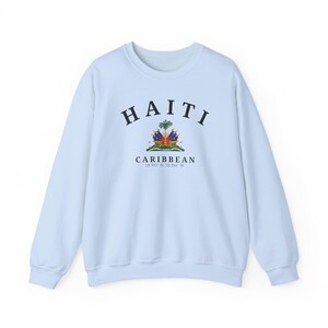 Haiti Sweatshirt, Haiti Shirt, Port-au-Prince Sweatshirt, Haiti Gift, Haiti Souvenir, Unisex Sweatshirt, Caribbean Sweatshirt image 6