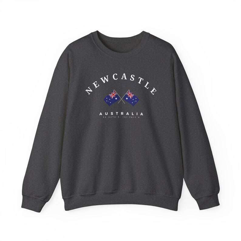 Newcastle Sweatshirt, Newcastle Australia, Newcastle shirt, Australia shirt, Australia flags, Newcastle Gift, New South Wales Australia image 4
