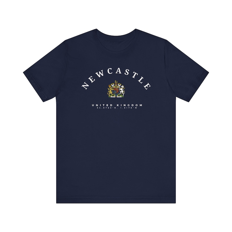 Newcastle T-Shirt, Newcastle upon Tyne shirt, United Kingdom England, England Shirt, United Kingdom shirt, Newcastle United Kingdom image 2