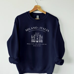 Milan Sweatshirt, Unisex Sweater, Italy, Italy Sweater, Milano Italia, Milan Italy, perfect gift