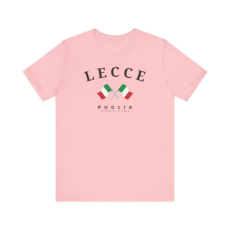 Lecce T-shirt, Lecce Italy, Lecce shirt, Italy flag t-shirt, Puglia gift, Lecce Unisex Comfortable T-Shirt, Puglia shirt image 8