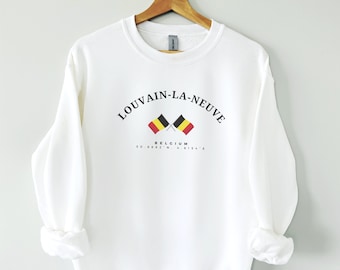 Louvain-la-neuve Sweatshirt, Belgium Unisex Sweater, Belgium