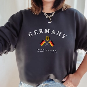 Germany Sweatshirt, Germany Sweater, German style, Deutschland, German flag unisex sweatshirt, Europe, Berlin, Munich, perfect gift