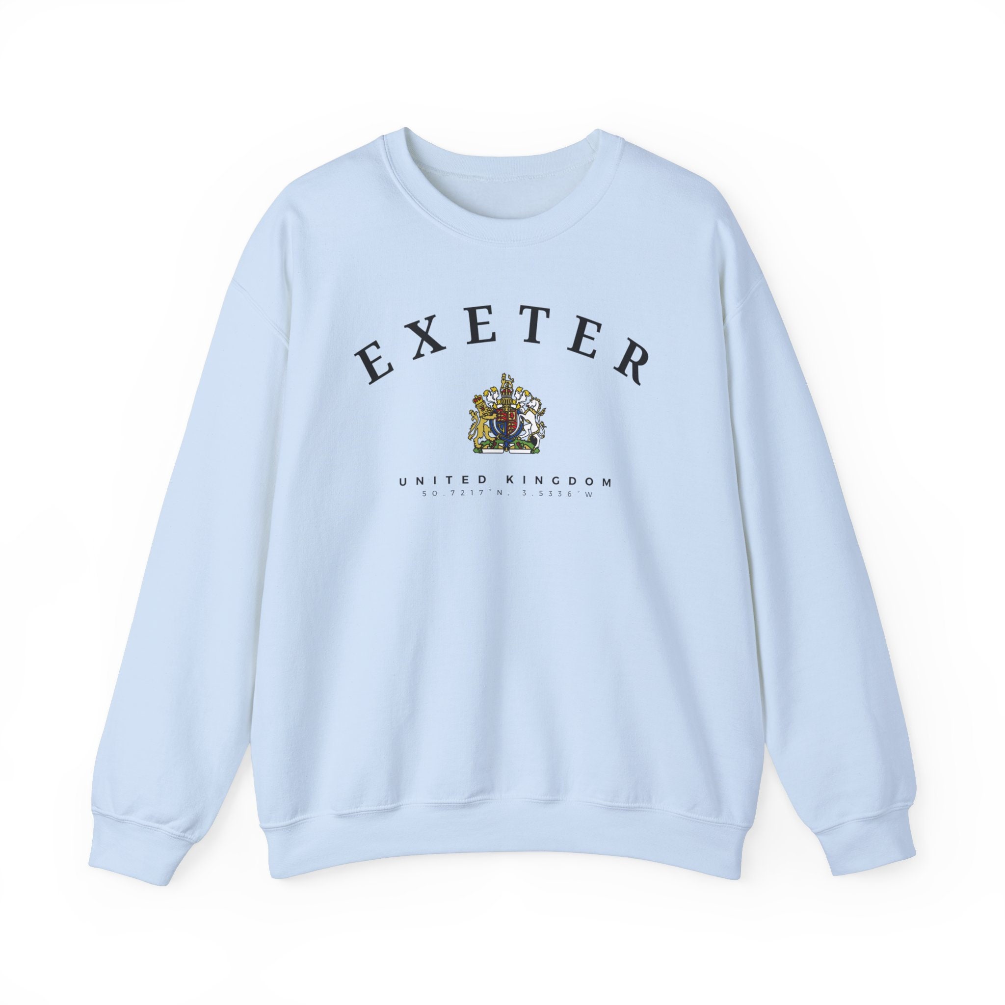 Exeter Sweatshirt, United Kingdom, Exeter, Exeter city shirt, Exeter England, England Shirt, The Great Britain, Devon England