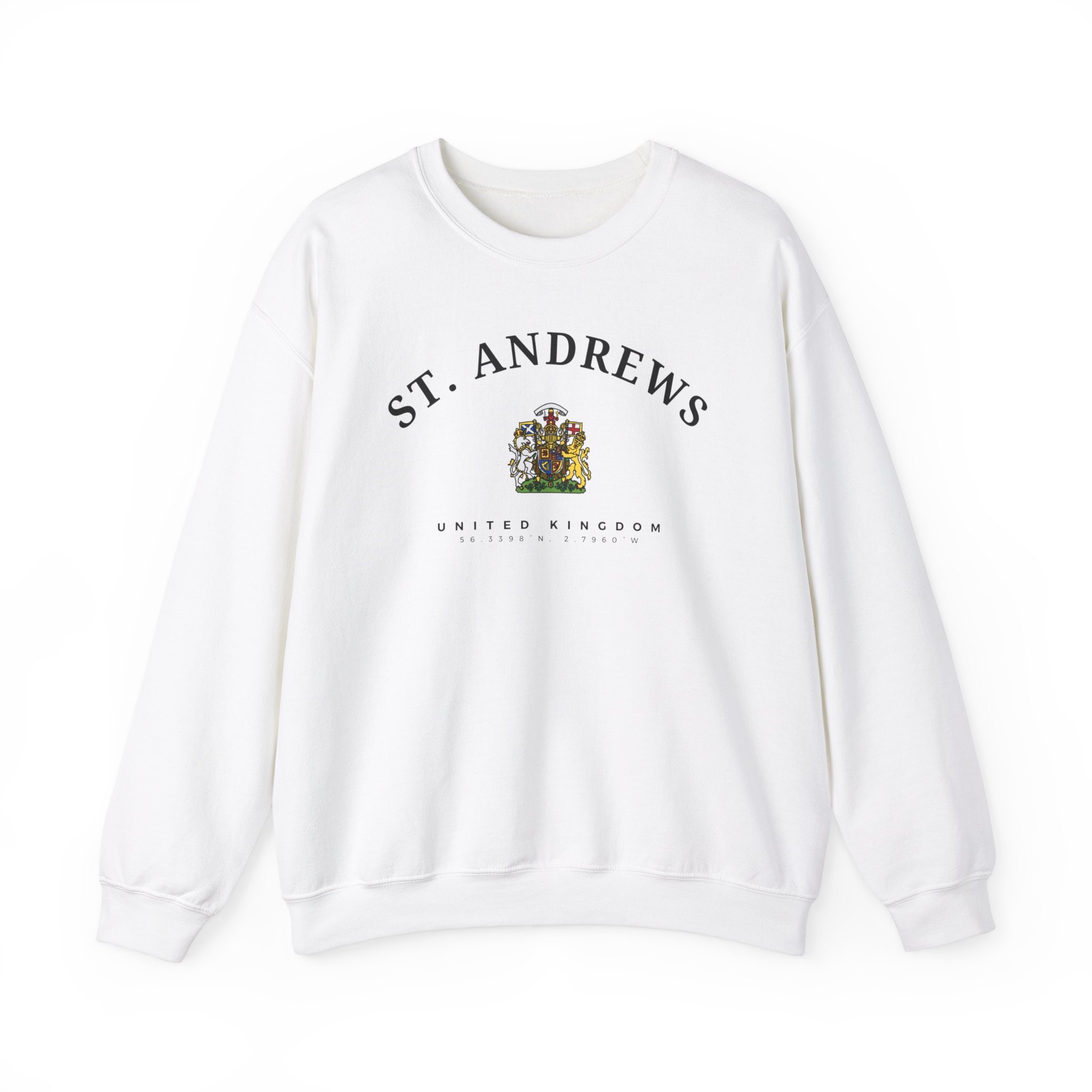 St Andrews Sweatshirt United Kingdom Fife Scotland St Andrews Shirt Scotland Shirt St Andrews Old Course St Andrews University Etsy