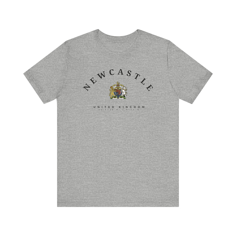 Newcastle T-Shirt, Newcastle upon Tyne shirt, United Kingdom England, England Shirt, United Kingdom shirt, Newcastle United Kingdom image 3