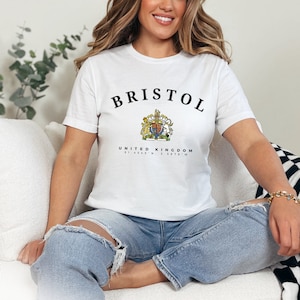 Bristol T-Shirt, Bristol England Hemd, England-Shirt, England, Bristol-Shirt, Bristol UK, Bristol-Sweatshirt, Vereinigtes Königreich-Stil