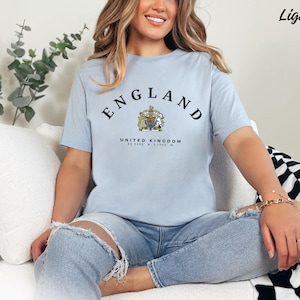 England T-Shirt, England Souvenir, England Shirt, Unisex T-Shirt, United Kingdom Tee, England Gift, UK Shirt