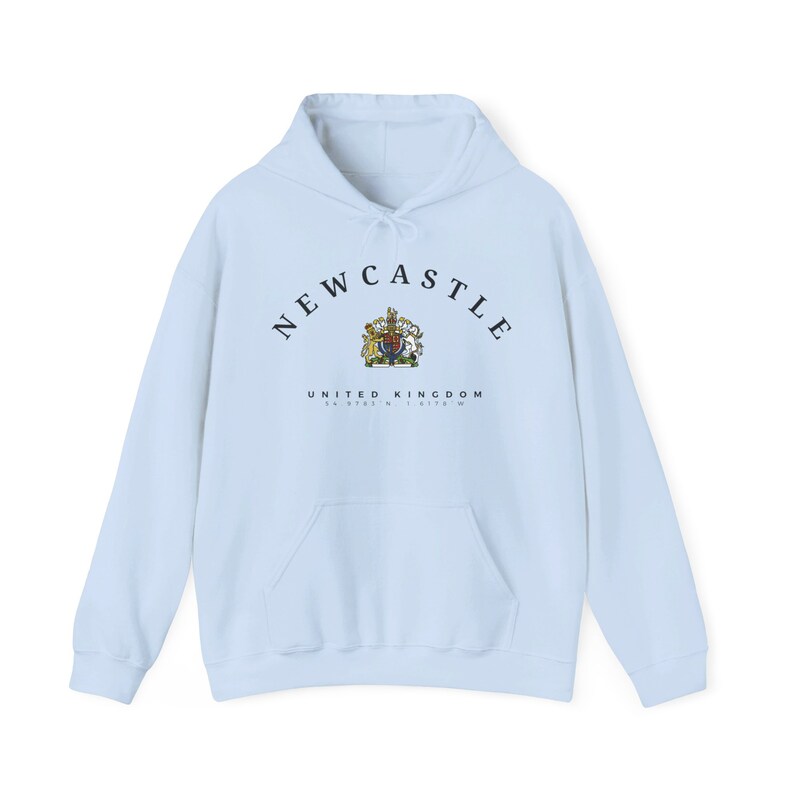 Newcastle Hoodie, Newcastle shirt, Newcastle Gift, United Kingdom, England shirt, Soft and Comfortable hoodie, Newcastle upon Tyne shirt image 6