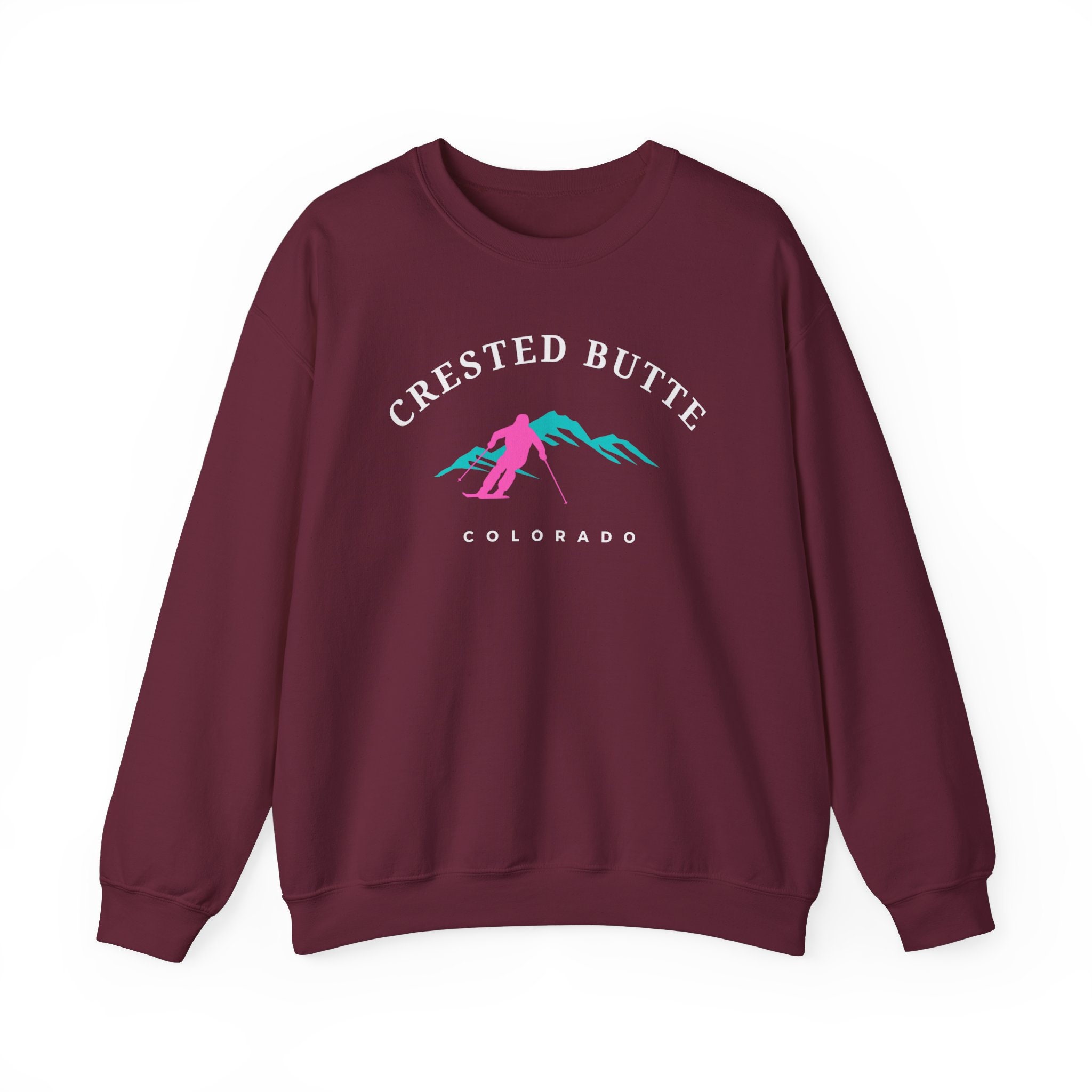 Crested Butte Colorado, Crested Butte Retro Ski Sweatshirt, After 