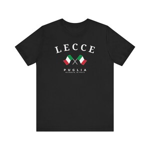 Lecce T-shirt, Lecce Italy, Lecce shirt, Italy flag t-shirt, Puglia gift, Lecce Unisex Comfortable T-Shirt, Puglia shirt image 2