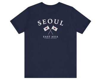 Tシャツ・カットソー COVERNAT Souvenir Seoul T-shirt White Seoul T-shirt, Seoul Souvenir, Seoul South Korea, Seoul