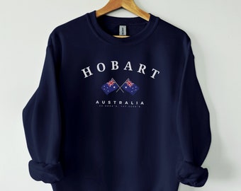 Hobart Sweatshirt, Hobart Tasmania Australia, Tasmania shirt, Australia shirt, Australia flags, Australia Gift, Hobart Tasmania Australia