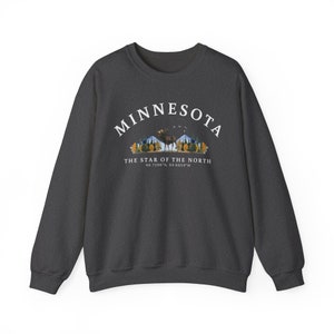 Minnesota Shirt, Minnesota Sweatshirt, Minnesota Wildnis, Minnesota Geschenk, Minnesota Weicher und bequemer Pullover Sweatshirt Bild 5